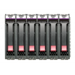 HPE MSA 5.4TB SAS 15K SFF M2 6pk HDD Bdl