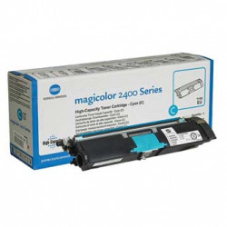 Konica Minolta originální toner A00W332, cyan, 4500str., 1710-5890-07, s hologramem, Konica Minolta Magic Color 2400, 2430, 2450, 