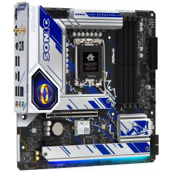 ASRock B760M PG SONIC WIFI Intel B760 LGA1700 4x DDR5 3x M.2 HDMI DP USB-C WiFi mATX