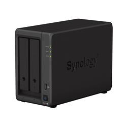 Synology DiskStation DS723+, 2-bay NAS, CPU DC AMD Ryzen R1600 64bit, RAM 2GB, 1x USB 3.2, 1x eSATA, 2x GLAN