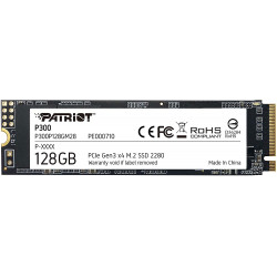 SSD 128GB PATRIOT P300 M.2 2280 PCIe NVMe