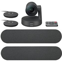 Logitech Rally Ultra-HD ConferenceCam, 2 mic, 2 repro - BLACK - EMEA