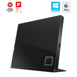 ASUS SBW-06D2X-U BLACK externí slim BD-RW