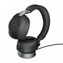 Jabra Evolve2 85 Stereo ANC USB BT Bezdrát Stand Černá