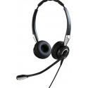 Jabra BIZ 2400 II Stereo QD Drát Černá-stříbrná