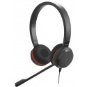 Jabra Evolve 20 Stereo USB Drát Černá-červená