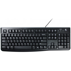 Logitech K120 Drátová USB US layout Černá