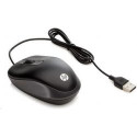 HP Travel Mouse Cestovní Optická 1 000 DPI Drátová USB Černá