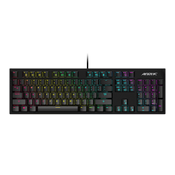 GIGABYTE AORUS K1 Drátová USB US layout Černá