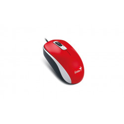 GENIUS DX-110 myš, Drátová USB, Optická, 1000 dpi, Červená ( 31010116111 )