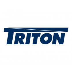 Triton 19 nástěnný rozvaděč RUA 9U 600mm, 19 jednodílný nástěnný rozvaděč s odnímatelnými bočnicemi 9U 600mm perforované dveře světl