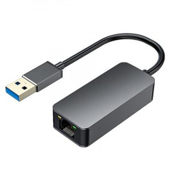 PremiumCord adaptér USB3.0 -> LAN RJ45 ETHERNET 2,5G 1000 MBIT Aluminium