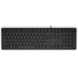 Dell KB216 Drátová USB US layout Černá