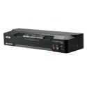 ATEN 2-Port 4K DisplayPort Dual Display Mini-Matrix Boundless KVM Switch