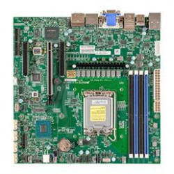 SUPERMICRO MB LGA1700 (core 12g), R680E,4xDDR5,4xSATA3,M.2, PCIe5.0 x16, 2x PCIe4.0 x4, HDMI,2xDP,DVI,Audio,2x 2.5GLAN