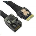 SUPERMICRO int. SlimlineSAS x4 SFF-8654 to MiniSAS HD SFF-8643 85cm, 30AWG