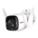 Tapo C320WS V1 - Síťová bezpečnostní kamera - venkovní - odolný proti prachu počasí - barevný (Den a noc) - 4 MP - 2560 x 1440 - 1440p - pevné ohnisko - audio - bezdrátový - Wi-Fi - GbE - H.264 - DC 9 V