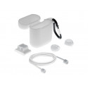 Delock - Sada příslušenství pro opravdová bezdrátová sluchátka - bílá - pro Apple AirPods (1. generace, 2. generace)