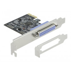 Delock PCI Express Card to 1 x Parallel IEEE1284 - Paralelní adaptér - PCIe 2.0 nízký profil - IEEE 1284 x 1