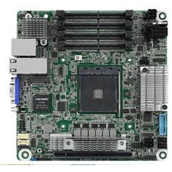 ASRock Rack X570D4I-2T AM4, 4x DDR4 ECC SODIMM, 8x SATA, 1x M.2(2280), 1x PCIe, 2x 10Gb LAN, IPMI, ITX