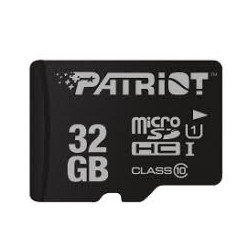 PATRIOT 32GB microSDHC Class10 bez adaptéru