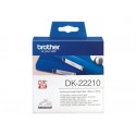 Brother DK-22210 - Černá na bílé - Role (2,9 cm x 30,5 m) nálepky - pro Brother QL-1050, 1060, 1110, 500, 550, 560, 570, 580, 600, 650, 700, 710, 720, 820