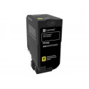 Lexmark - žlutá - originální - kazeta s barvivem LCCP, Lexmark Corporate - pro Lexmark CS720de, CS720dte, CS725de, CS725dte, CX725de, CX725dhe, CX725dthe