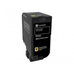 Lexmark - žlutá - originální - kazeta s barvivem LCCP, Lexmark Corporate - pro Lexmark CS720de, CS720dte, CS725de, CS725dte, CX725de, CX725dhe, CX725dthe