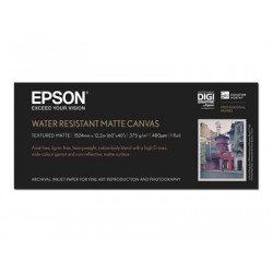 Epson Water Resistant Matte Canvas - Matný - 465 mikronů - Role (152.4 cm x 12.2 m) - 375 g m2 - 1 role umělecký papír - pro Stylus Pro 11880; SureColor SC-P20000
