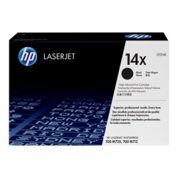 HP 14X - Vysoká výtěžnost - černá - originální - LaserJet - kazeta s barvivem (CF214X) - pro LaserJet Enterprise 700, MFP M725dn, MFP M725f, MFP M725z, MFP M725z+