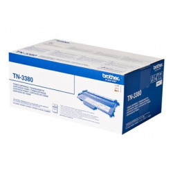 Brother TN3380 - Černá - originální - kazeta s barvivem - pro Brother DCP-8110, 8150, 8155, 8250, HL-5440, 5450, 5470, 6180, MFC-8510, 8520, 8710, 8950
