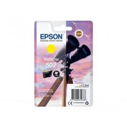 Epson 502 - 3.3 ml - žlutá - originální - blistr - inkoustová cartridge - pro Expression Home XP-5100, 5105, 5150, 5155; WorkForce WF-2860, 2865, 2880, 2885