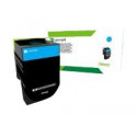 Lexmark 702CE - Azurová - originální - kazeta s barvivem LCCP, LRP, Lexmark Corporate - pro Lexmark CS310dn, CS310n, CS410dn, CS410dtn, CS410n, CS510de, CS510dte