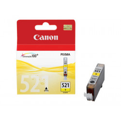 Canon CLI-521Y - 9 ml - žlutá - originální - inkoustový zásobník - pro PIXMA iP3600, iP4700, MP540, MP550, MP560, MP620, MP630, MP640, MP980, MP990, MX860, MX870