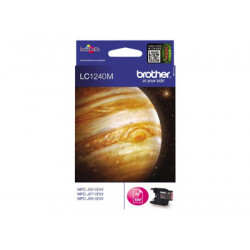 Brother LC1240M - Purpurová - originální - inkoustová cartridge - pro Brother DCP-J525, J725, J925, MFC-J430, J5910, J625, J6510, J6710, J6910, J825