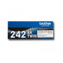 Brother TN242 BKTWIN - 2-balení - černá - originální - kazeta s barvivem - pro Brother DCP-9017, DCP-9022, HL-3142, HL-3152, HL-3172, MFC-9142, MFC-9332, MFC-9342