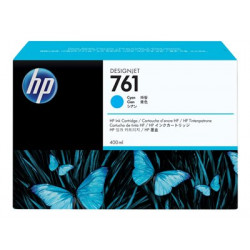 HP 761 - 400 ml - azurová - originální - DesignJet - inkoustová cartridge - pro DesignJet T7100, T7200 Production Printer