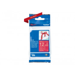 Brother TZe-RW34 - Zlatá na vínové - Role (1,2 cm x 4 m) 1 kazeta y stužková páska - pro Brother PT-D600, H110; P-Touch PT-D450; P-Touch Cube PT-P300; P-Touch Embellish PT-D215