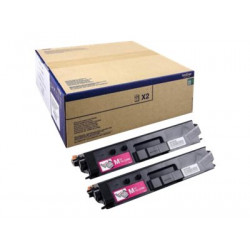 Brother TN329M - 2-balení - purpurová - originální - kazeta s barvivem - pro Brother DCP-L8450CDW, HL-L8350CDW, HL-L8350CDWT, MFC-L8850CDW