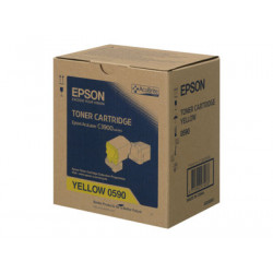 Epson - Vysoká kapacita - žlutá - originální - kazeta s barvivem - pro AcuLaser C3900DN, C3900DTN, C3900N, C3900TN, CX37DN, CX37DNF, CX37DTN, CX37DTNF