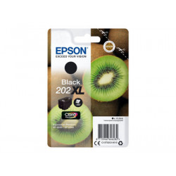 Epson 202XL - 13.8 ml - černá - originální - blistr - inkoustová cartridge - pro Expression Premium XP-6000, XP-6005, XP-6100, XP-6105