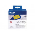 Brother DK44605 - Odstranitelné lepicí - žlutá - Role (6,2 cm x 30,5 m) 1 role nálepky - pro Brother QL-1050, 1060, 500, 550, 560, 570, 580, 650, 700, 710, 720