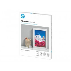 HP Advanced Glossy Photo Paper - Lesklý - 130 x 180 mm 25 listy fotografický papír - pro ENVY 50XX, 76XX; ENVY Inspire 7920; Officejet 52XX, 80XX; Photosmart B110, Wireless B110