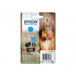 Epson 378XL - 9.3 ml - Vysoká kapacita - azurová - originální - blistr - inkoustová cartridge - pro Expression Home XP-8605, 8606; Expression Home HD XP-15000; Expression Photo XP-8505, 8700