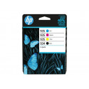 HP 934 935 - 4-balení - černá, žlutá, azurová, purpurová - originální - inkoustová cartridge - pro Officejet 6820; Officejet Pro 6230 ePrinter, 6830