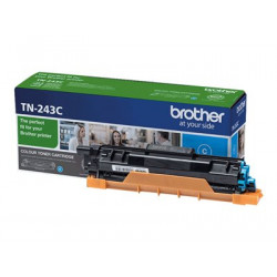 Brother TN243C - Azurová - originální - kazeta s barvivem - pro Brother DCP-L3510, L3517, L3550, HL-L3210, L3230, L3270, MFC-L3710, L3730, L3750, L3770