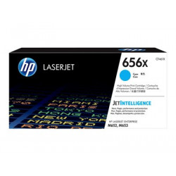 HP 656X - Vysoká výtěžnost - azurová - originální - LaserJet - kazeta s barvivem (CF461X) - pro Color LaserJet Enterprise M652dn, M652n, M653dh, M653dn, M653x