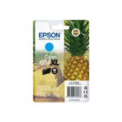Epson 604XL Singlepack - 4 ml - XL - azurová - originální - blistr - inkoustová cartridge - pro EPL 4200; Home Cinema 3200; Stylus Photo 2200