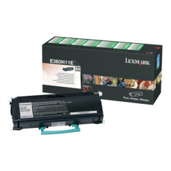 Lexmark - Vysoká výtěžnost - černá - originální - kazeta s barvivem LRP - pro Lexmark E360d, E360dn, E460dn, E460dtn, E460dw