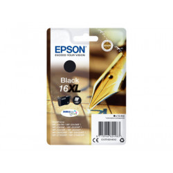 Epson 16XL - 6.5 ml - XL - černá - originální - blistr s RF akustickým alarmem - inkoustová cartridge - pro WorkForce WF-2010, 2510, 2520, 2530, 2540, 2630, 2650, 2660, 2750, 2760